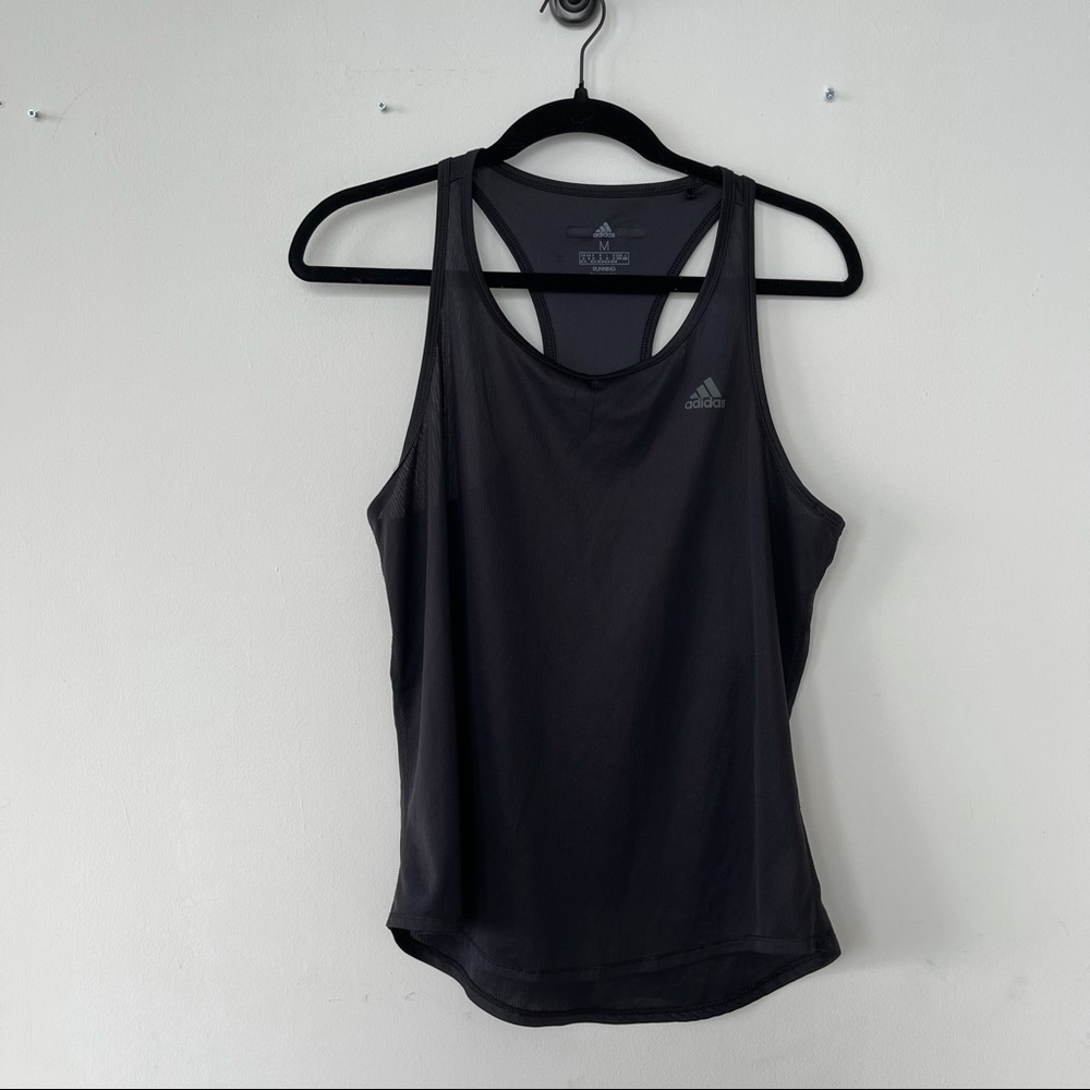 Adidas Black Running Tank